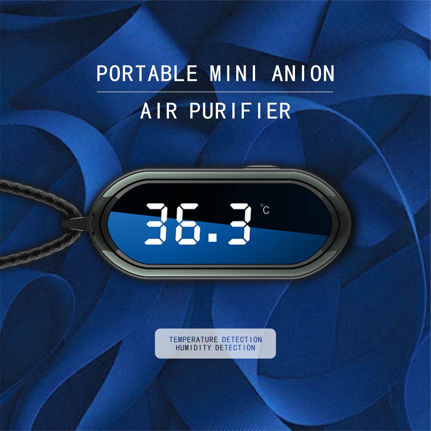 Portable And Wears Negative Ions Air Purifier