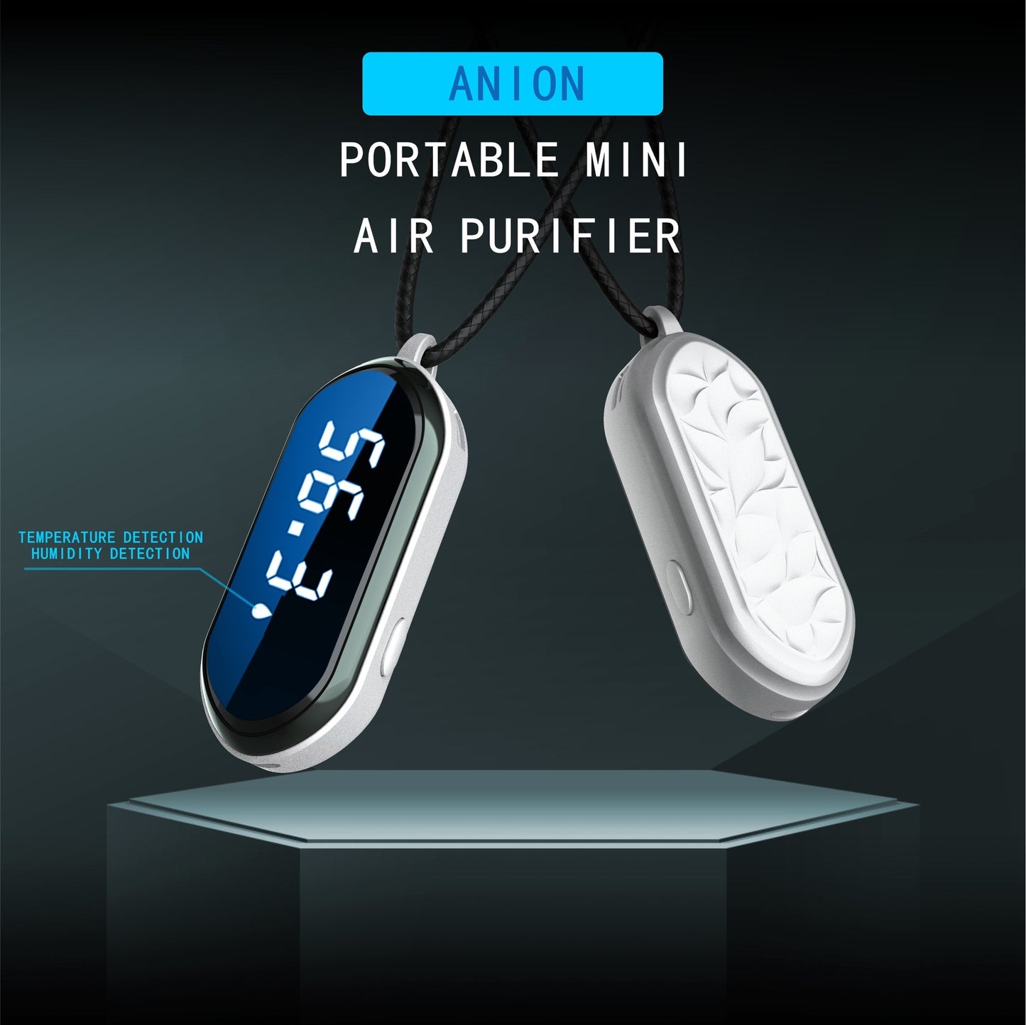 Portable And Wears Negative Ions Air Purifier