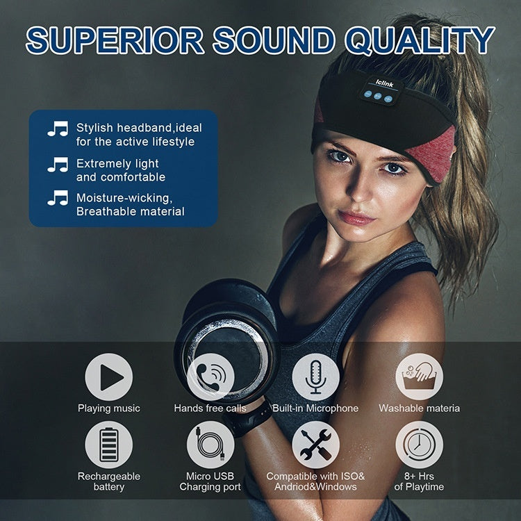 Wireless Bluetooth Fitness Sports Headband