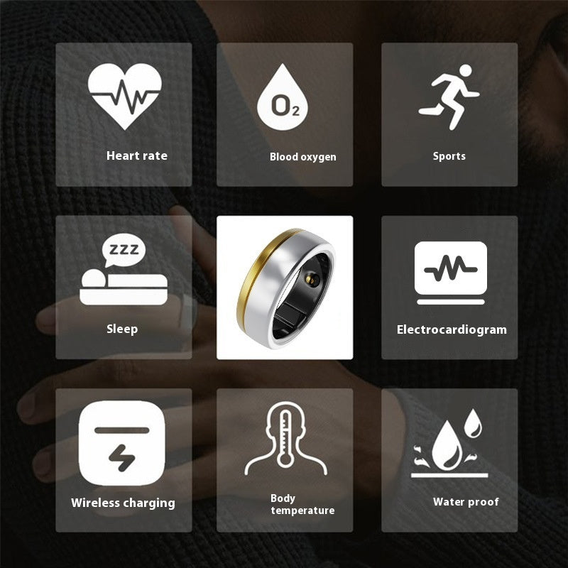 X5 ECG Monitoring Waterproof Smart Health Ring