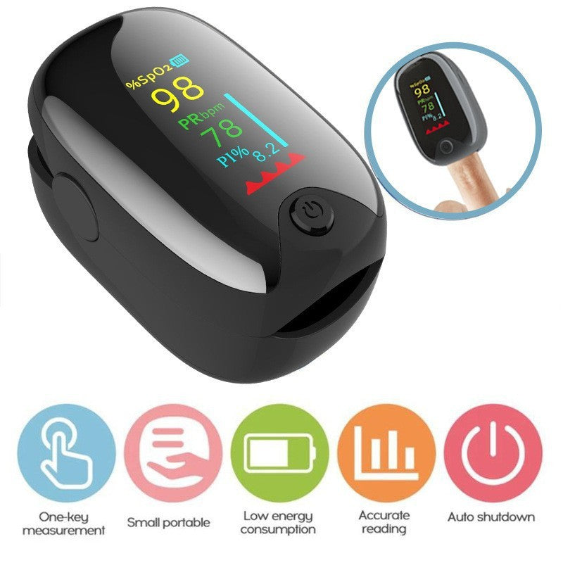 OLED Display Digital Pulse Oximeter Saturation Monitors